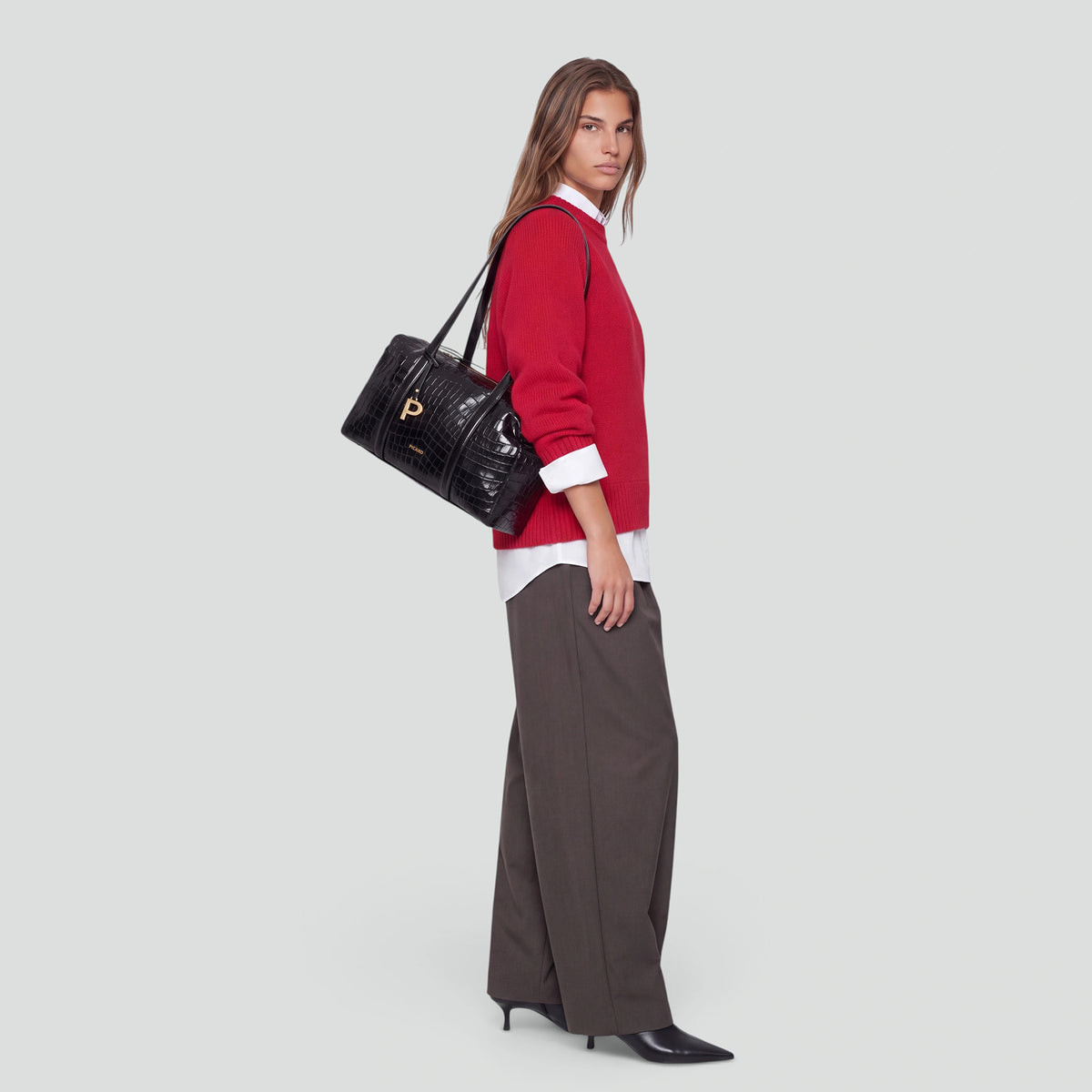Shoulder Bag Croco 5694
