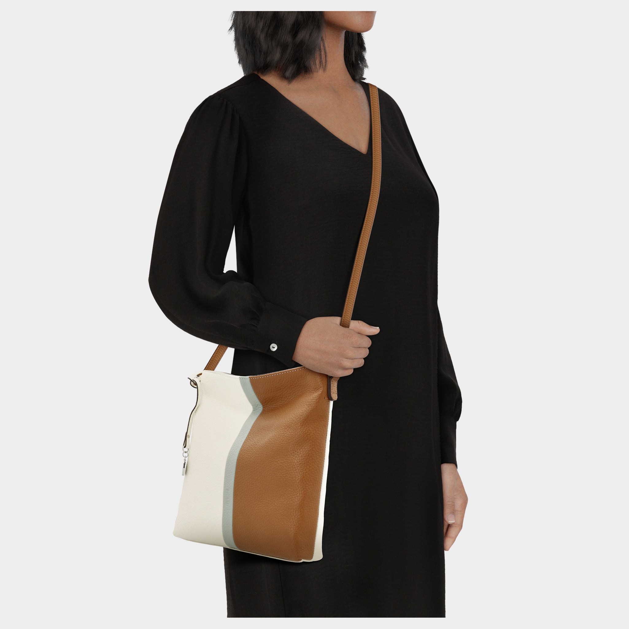 Schultertasche Stripes 7132