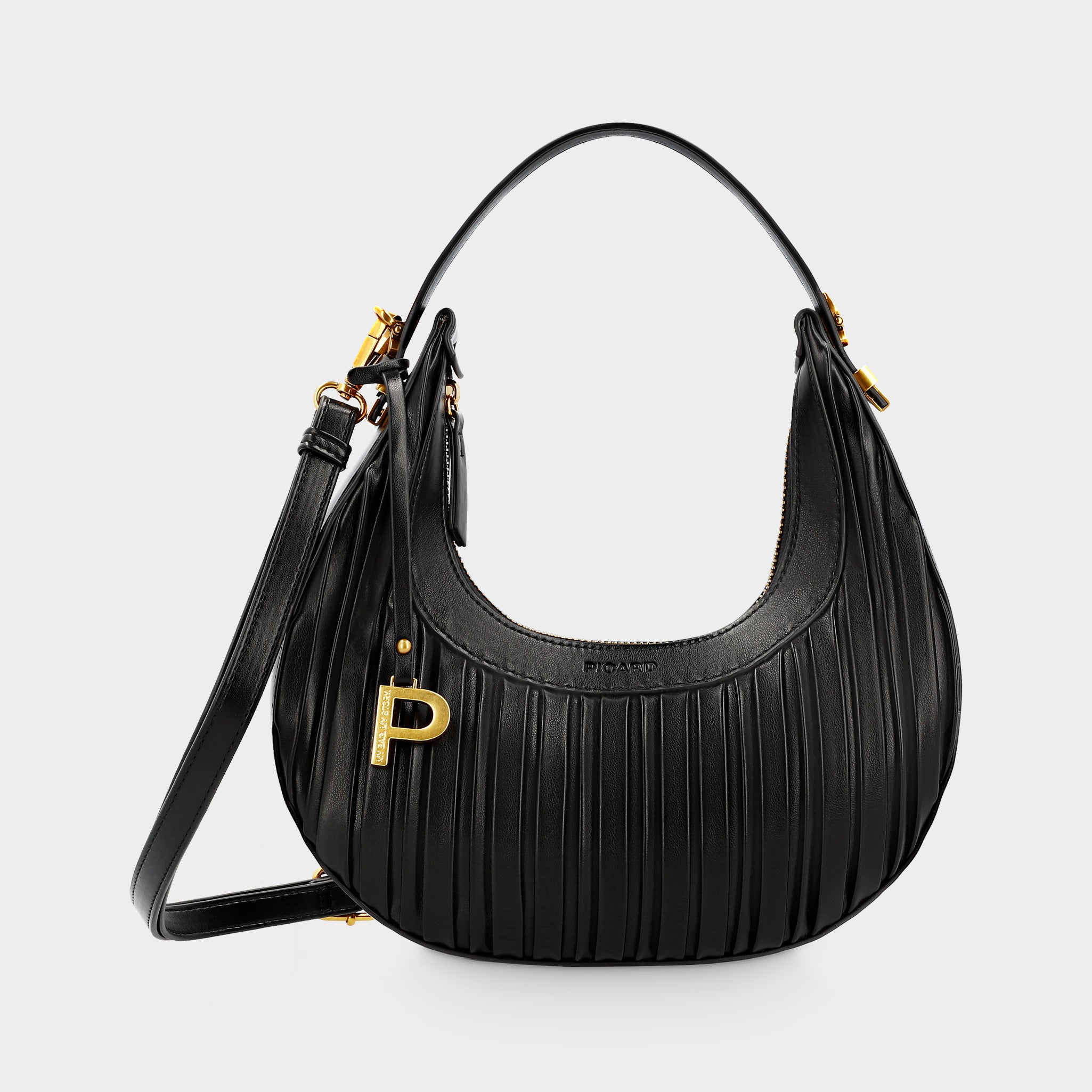 Schultertasche Croissant R257