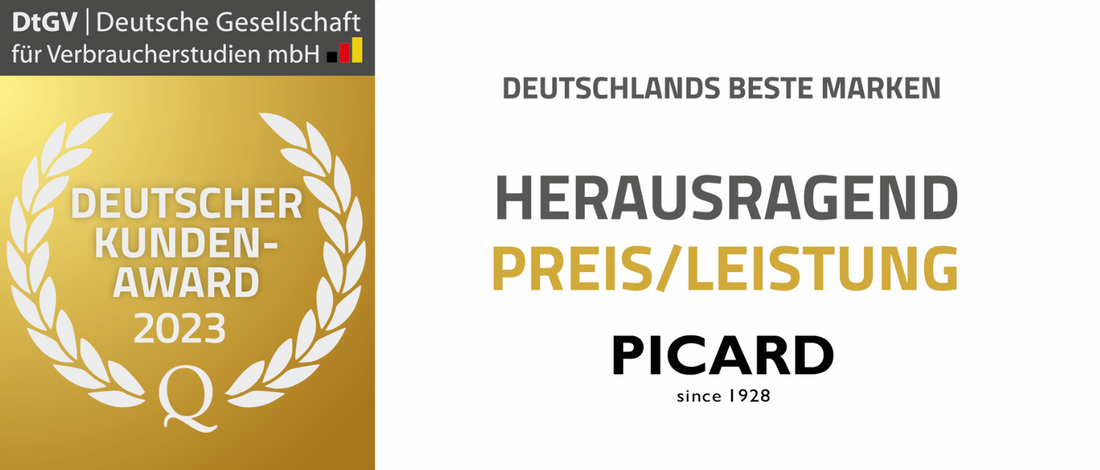 PICARD gewinnt den Deutschen Kunden Award 2023
