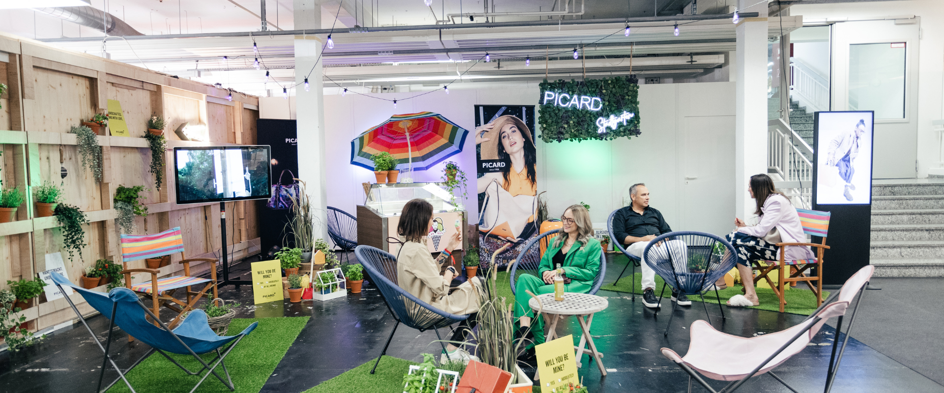 PICARD mit „Urban Gardening“-Lounge auf der ILM