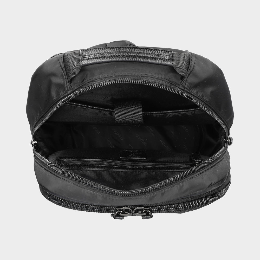 Sac à Dos PICARD S'Pore Classic Backpack Noir Nylon Homme Neuf
