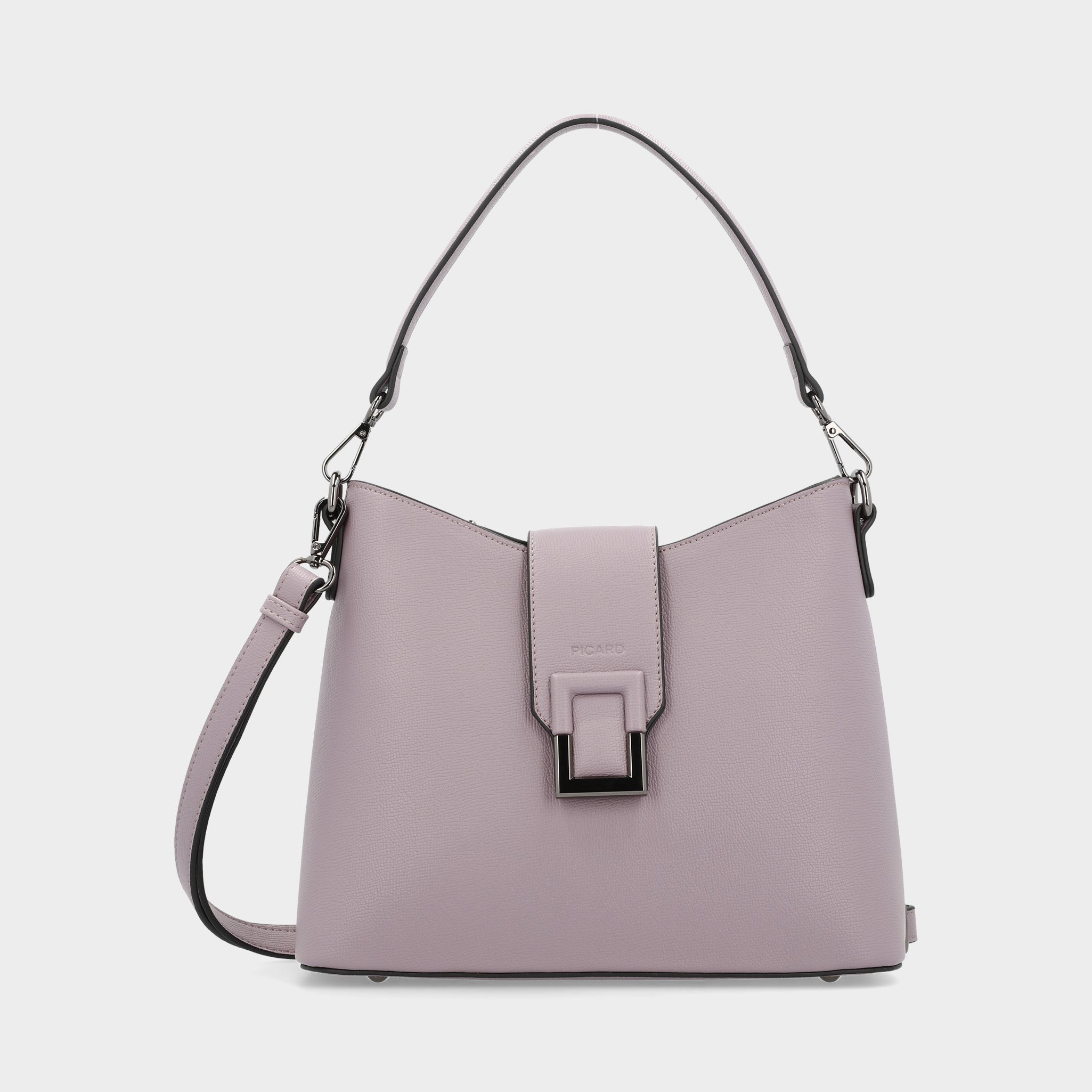 Picard Germany grey and popular white textured Crossbody