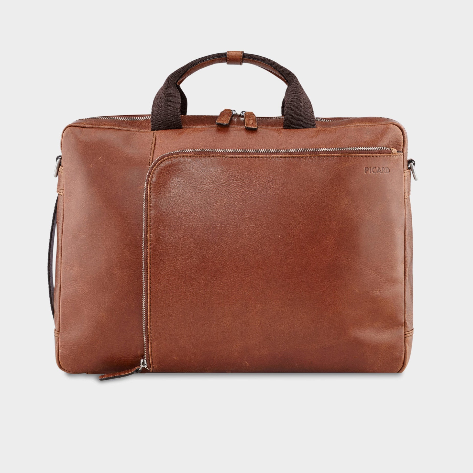 Picard Buddy - Cartella Portadocumenti In Vera Pelle Unisex - 29x38x8 Cm - Borza Da Ufficio Elegante