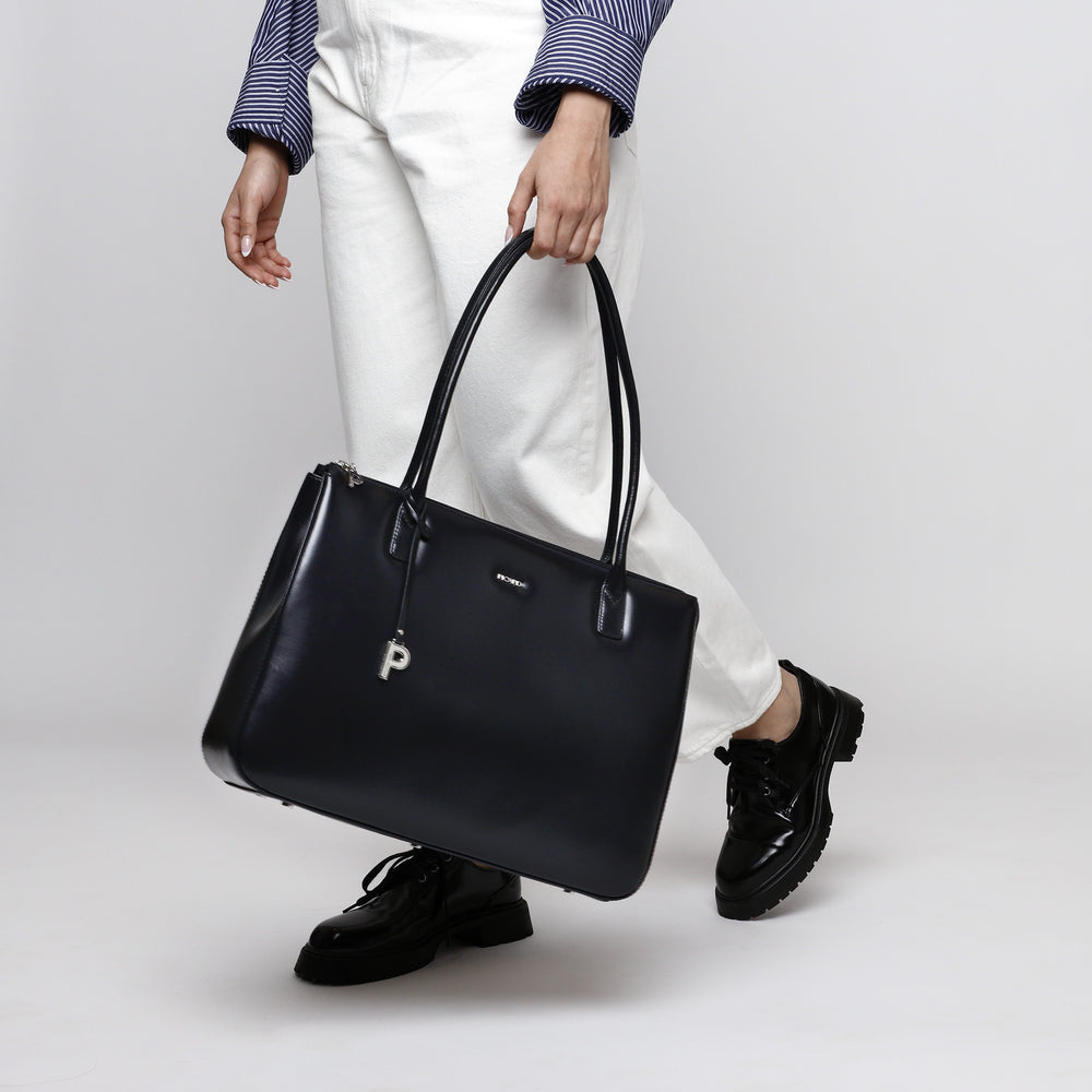 Borsa Shopper Donna Superstar In Vera Pelle Multicolore Con Cerniera - Picard