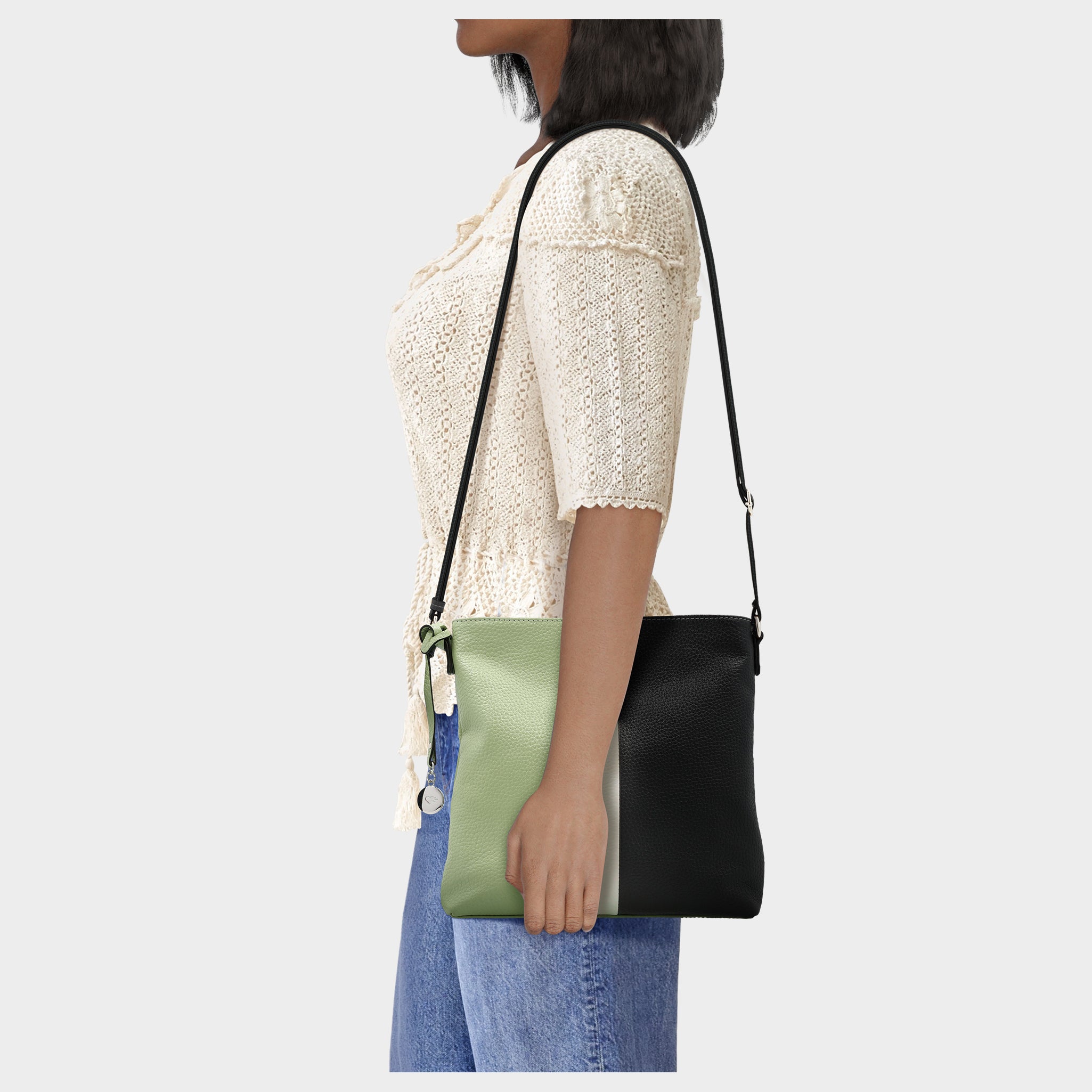 Schultertasche Stripes 7132